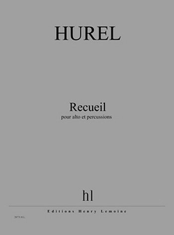 P. Hurel: Recueil (Pa+St)