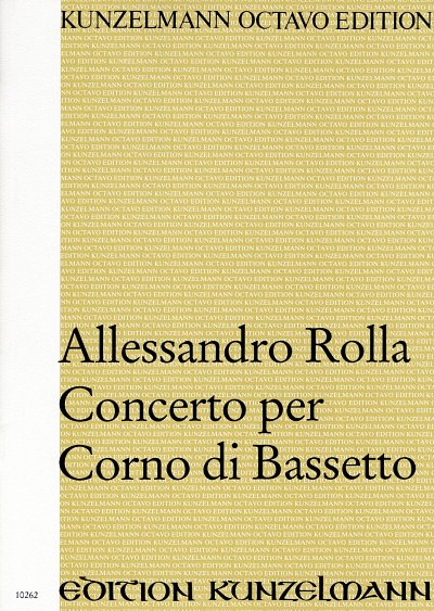 A. Rolla: Konzert Bassetthorn F-Dur (Part.)