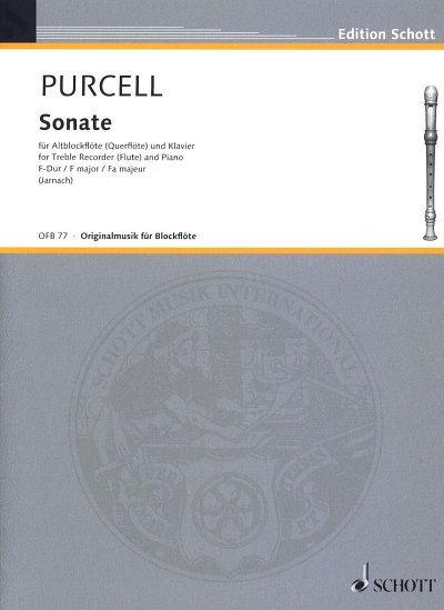 D. Purcell: Sonate F-Dur , Abfl/FlKlav