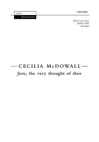 C. McDowall: Jesu, The Very Thought Of Thee