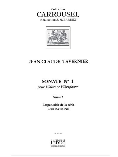 J. Tavernier: Sonate N01 -C.Carrousel