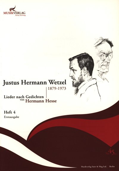 Justus Hermann Wetzel: Lieder nach Gedichten von Hermann Hesse