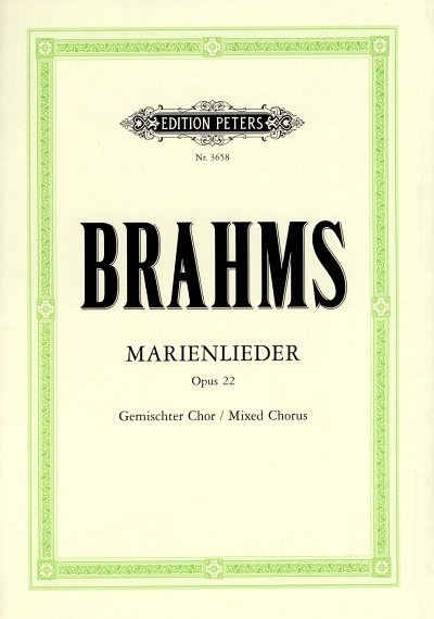 J. Brahms: Marienlieder Op 22