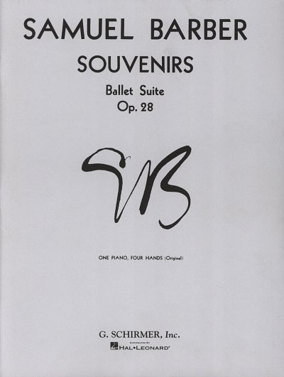 S. Barber: Souvenirs - Ballet Suite op. 28, Klav4m (Sppa)