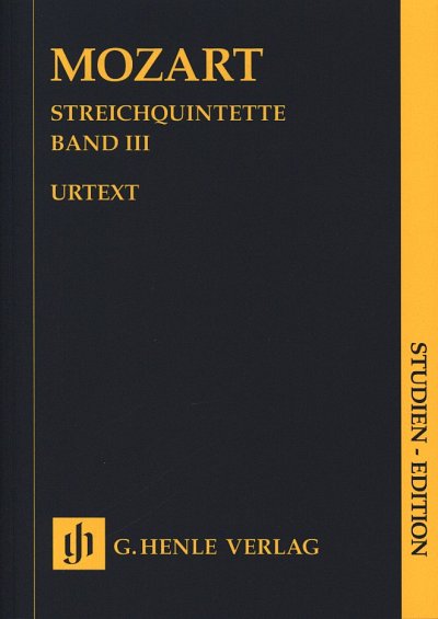 W.A. Mozart: Streichquintette III, 5Str (Stp)