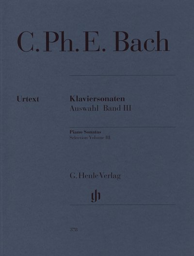 C.P.E. Bach: Klaviersonaten - Auswahl III, Klav