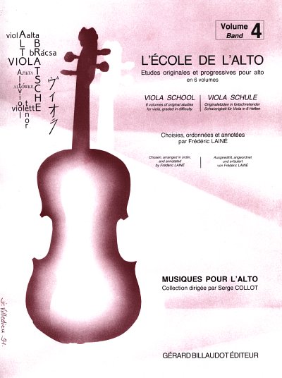F. Lainé: L'Ecole De L'Alto Volume 4, Va