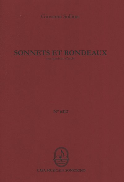 G. Sollima: Sonnets et rondeaux, 2VlVaVc (Part.)