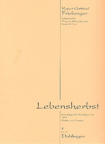 Frieberger Rupert Gottfried: Lebensherbst (1988)