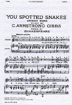 C.A. Gibbs: You Spotted Snakes, GesKlav (Chpa)