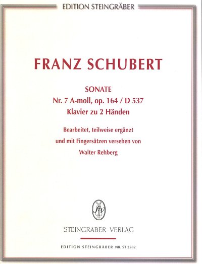 F. Schubert: Sonate a-Moll Nr. 7 D537 op.164, Klav