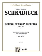 Schradieck: Complete Scale Studies