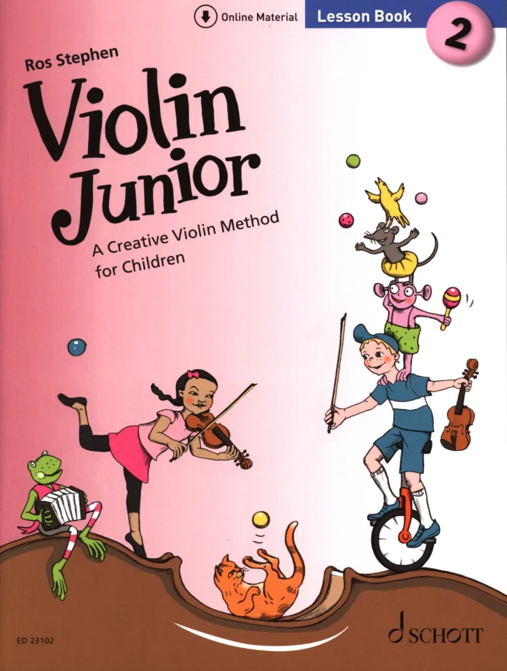 R. Stephen: Violin Junior: Lesson Book 2, Viol (+Onl) (0)