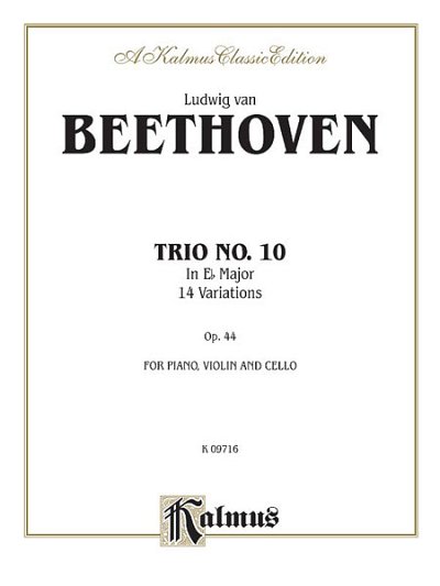 L. v. Beethoven: Piano Trio No. 10, Op. 44, VlVaBc (Part.)