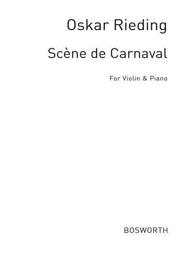 O. Rieding: Scène de Carnaval op. 33, VlKlav (KlavpaSt)