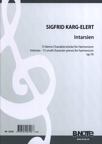 S. Karg-Elert: Intarsien - 15 Charakterstücke für Harm, Harm