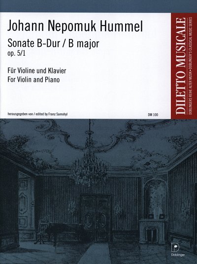 J.N. Hummel: Sonate B-Dur Op 5/1