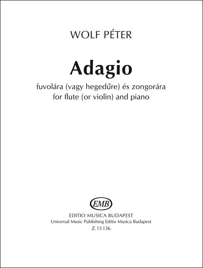 P. Wolf: Adagio, Fl/VlKlav (KlavpaSt)