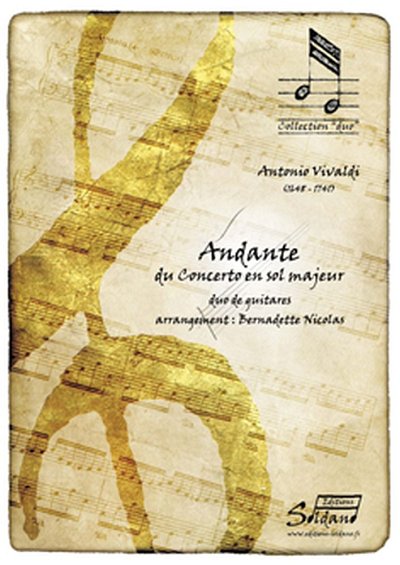 A. Vivaldi: Andante Du Concerto En Sol Majeur, 2Git (Sppa)