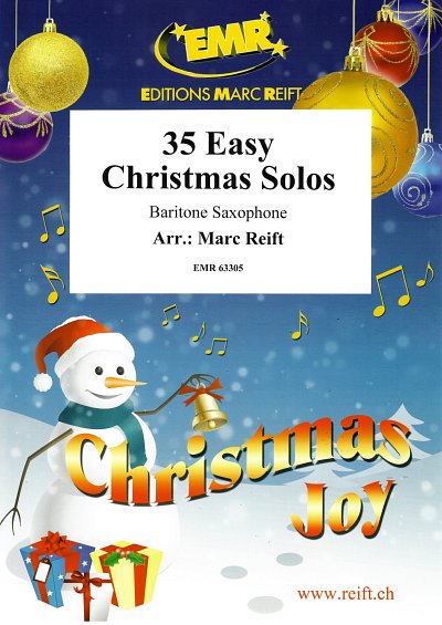 M. Reift: 35 Easy Christmas Solos, Barsax