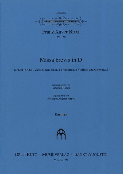 F.X. Brixi: Missa Brevis D-Dur