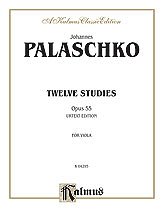 DL: J. Palaschko: Palaschko: Twelve Studies, Op. 55, Va