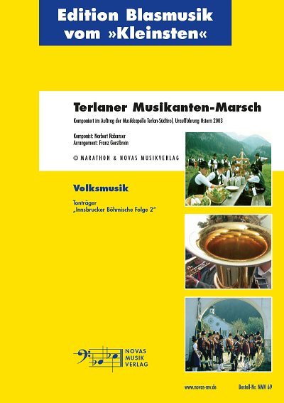 Norbert Rabanser: Terlaner Musikanten-M, 6BlechSchl (Dir+St)