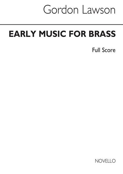 Early Music For Brass Ensemble, Blech (Part.)