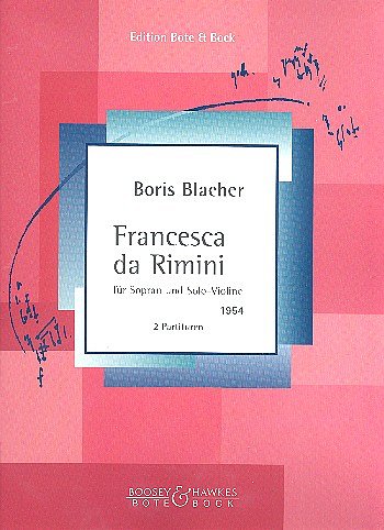 B. Blacher: Francesca Da Rimini