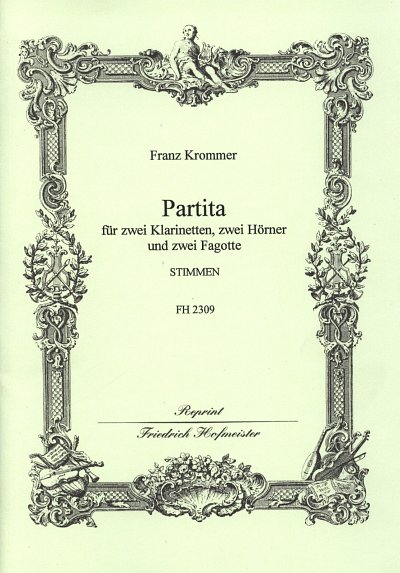 F. Krommer: Partita für 2 Klarinetten, 2 Hörner (Stsatz)