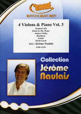 J. Naulais: 4 Violons & Piano Vol. 3, 4VlKlav