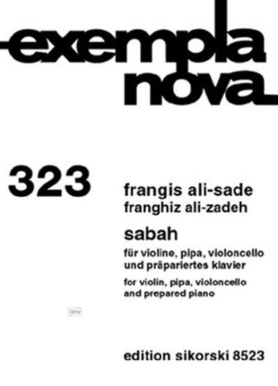 Ali Sade Frangis: Sabah Exempla Nova 323