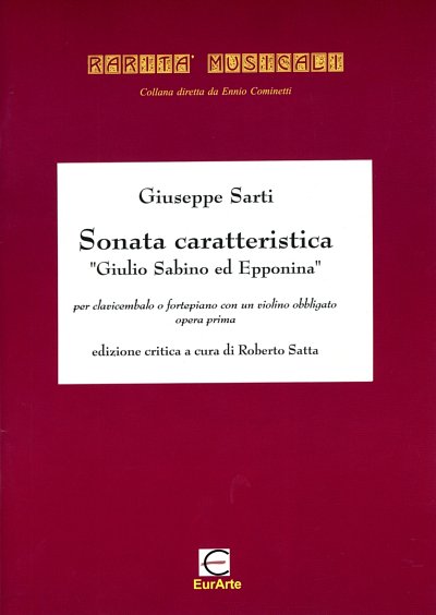 Sarti Giuseppe: Sonata Caratteristica (Giulio Sabino Ed Eppo