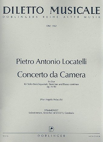 P.A. Locatelli: Concerto Da Camera Es-Dur Op 4/10