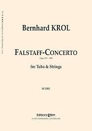 B. Krol: Falstaff-Concerto op. 119, TbStr (Part.)
