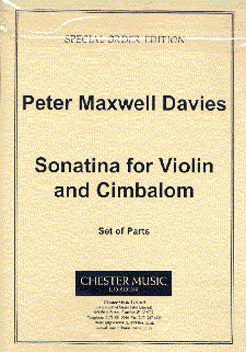 Sonatina For Violin And Cimbalom (Stsatz)