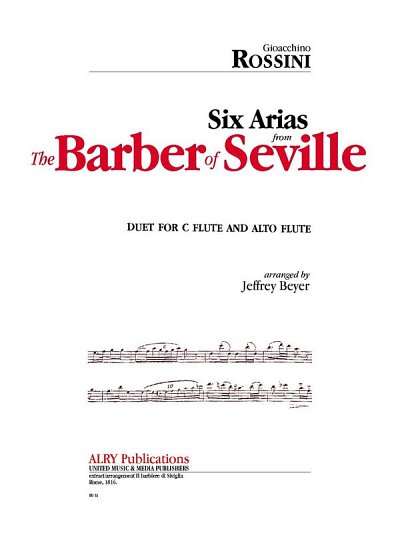 G. Rossini: Six Arias from The Barber of Seville (Bu)