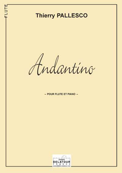 PALLESCO Thierry: Andantino für Flöte und Klavier