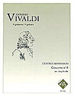 A. Vivaldi: L'Estro Armonico, Concerto no 8, R, 4Git (Pa+St)