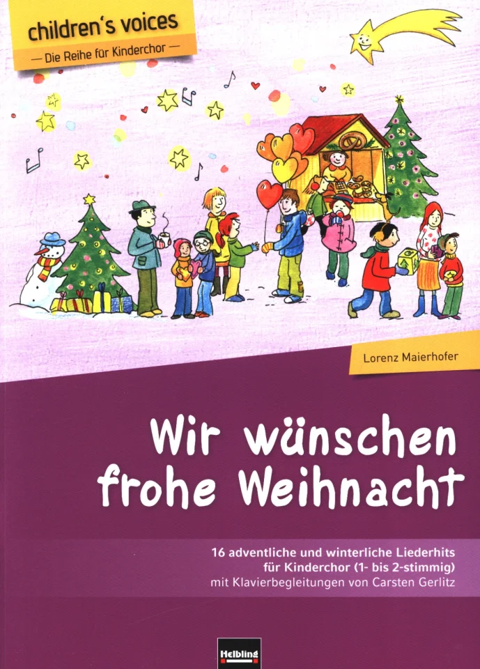 L. Maierhofer: Wir wuenschen frohe Weihnach, KiChKlav (Part. (0)
