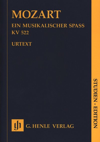 W.A. Mozart: Ein Musikalischer Spass KV 522, KAOrch (Stp)