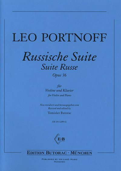 L. Portnoff: Russische Suite op. 36, VlKlav (KlavpaSt)