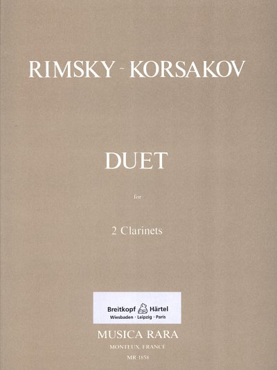 N. Rimski-Korsakow: Duett