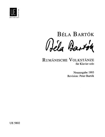 B. Bartók: Rumänische Volkstänze, Klav