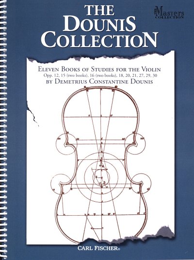 D.C. Dounis: Eleven Books of Studies for the Violin, Viol