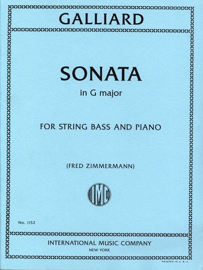 J.E. Galliard: Sonata Fa, Kb