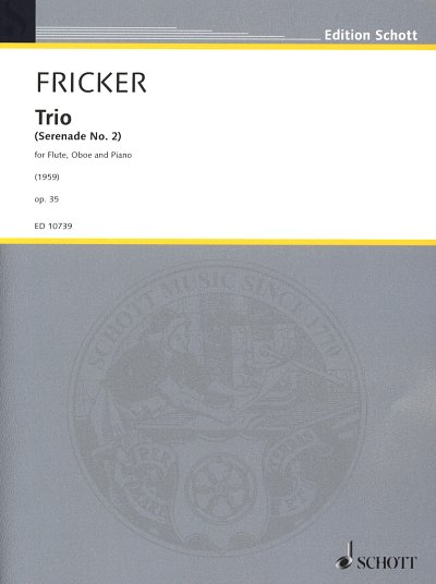 P.R. Fricker: Trio op. 35