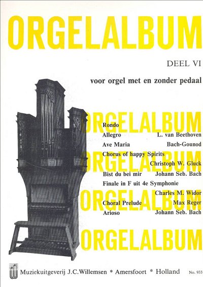 Orgelalbum 6, Org