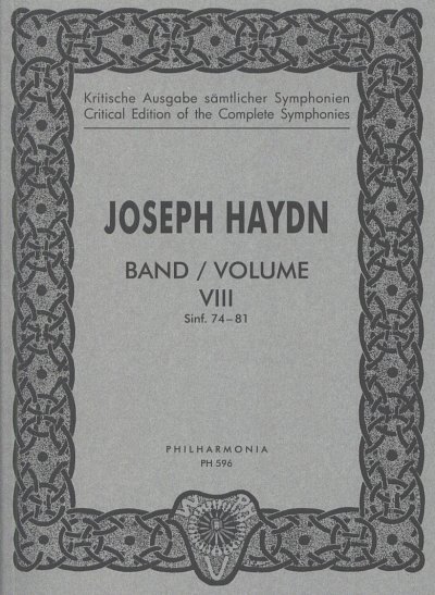 J. Haydn: Symphonien Nr. 74--81 Band 8