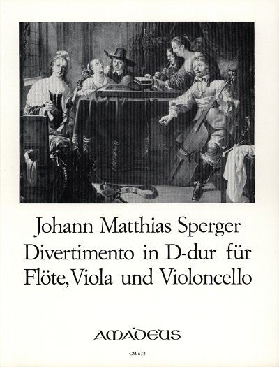 J.M. Sperger: Divertimento in D-Dur, FlVaVc (Pa+St)